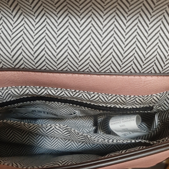 JUST FAB shoulder bag with chain - Picture 3 of 8